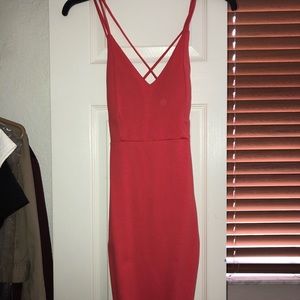 Strappy Back Dress